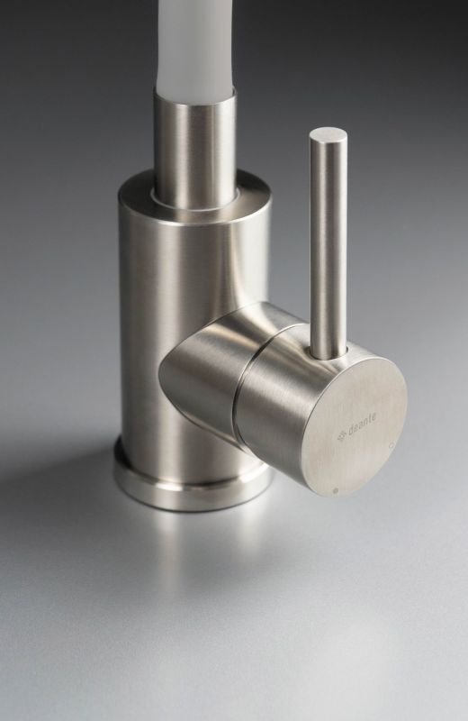 Набір для кухні Deante Leda, гранітна мийка ZRD_S113 + зміш. BOC_S740, сірий металік