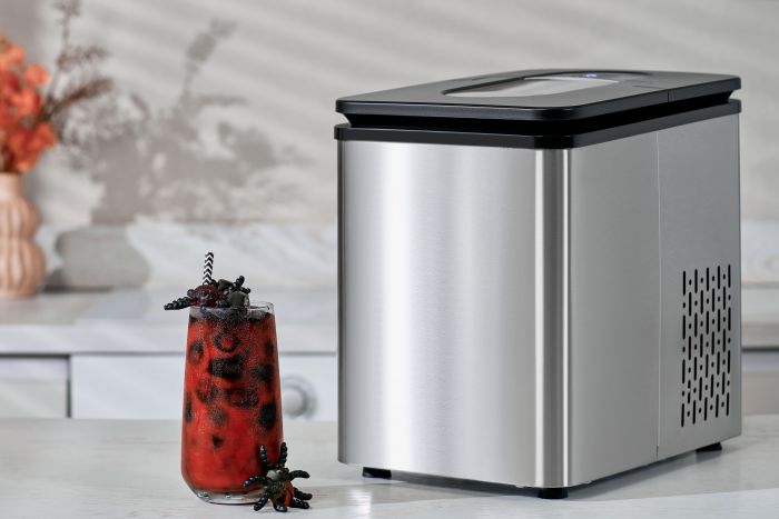 Льодогенератор побутовий ARDESTO, 12кг/добу, 1.8л, нерж