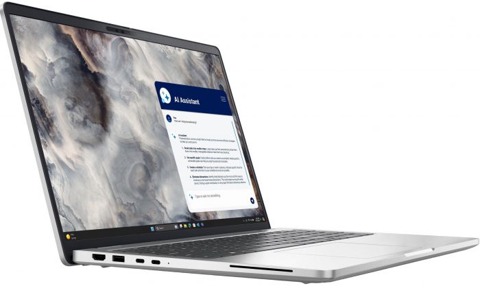 Ноутбук Dell Pro 16 Plus 16" FHD+ AG, Intel U7-265U, 32GB, F512GB, UMA, Lin, сріблястий