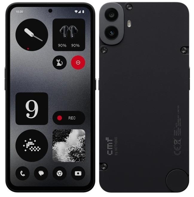 Смартфон CMF by Nothing Phone 1 6.67" 8/128ГБ, 2SIM, 5000мА•год, чорний