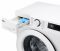 Пральна машина LG фронтальна, 8кг, 1200, A, 48см, дисплей, пара, інвертор, білий