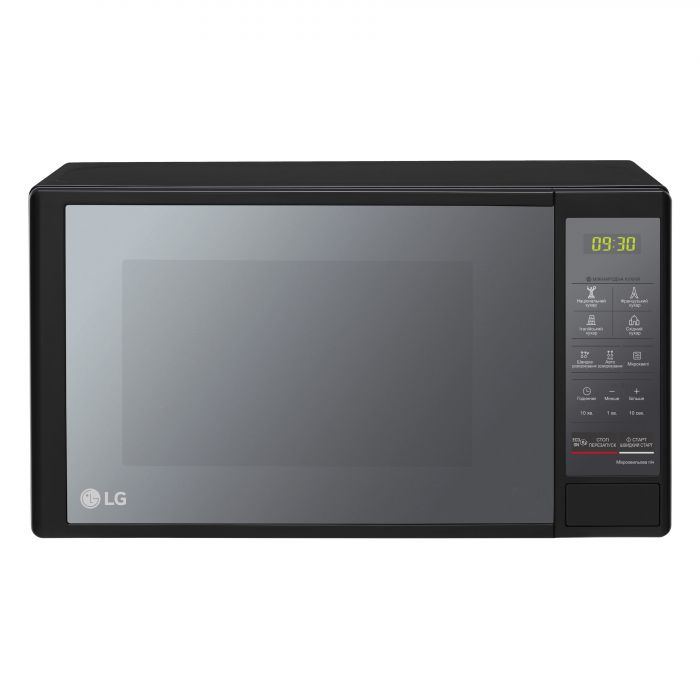 Мікрохвильова піч LG, 20л, електрон. керування, 700Вт, дисплей, чорний