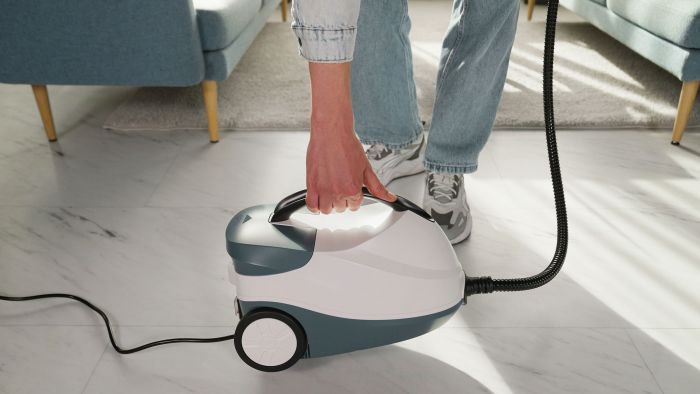 Пароочисник ARDESTO, 2000Вт, 1500мл, 4Бар, білий+ синій