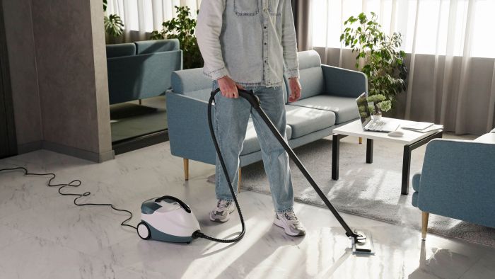 Пароочисник ARDESTO, 2000Вт, 1500мл, 4Бар, білий+ синій