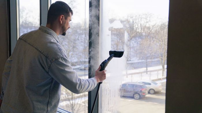 Пароочисник ARDESTO, 2000Вт, 1500мл, 4Бар, білий+ синій