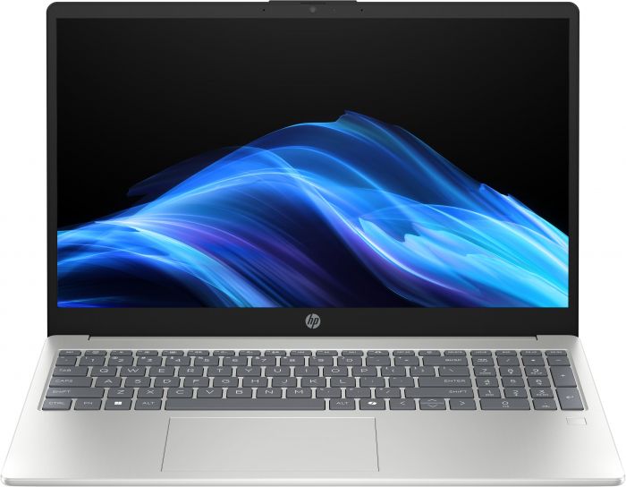 Ноутбук HP 15-fd0183ua 15.6" FHD IPS AG, Intel 7-150U, 24GB, F1TB, UMA, DOS, сріблястий