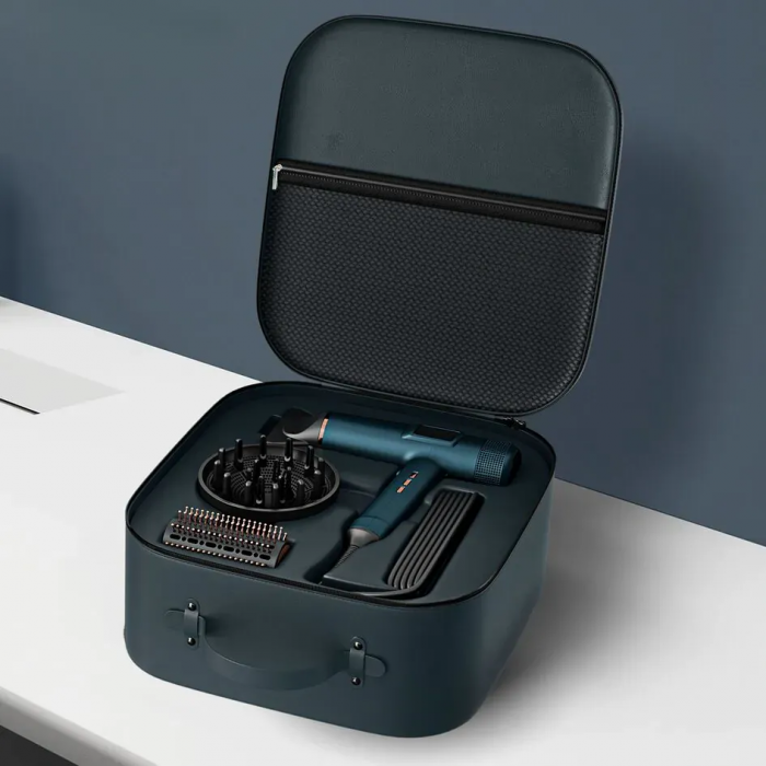 Фен Rowenta Maestria For you, 1800Вт, 3 режими, дифузор, іоніз-я, хол. обдув, дисплей, синій