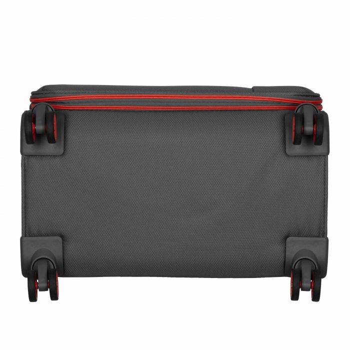 Набір валіз 2E, Trek, (L+M+S), TSA, 4 колеса, + 3 рюкзаки Cabin (2E-BPET-CABIN-GR), поліестр, сірий