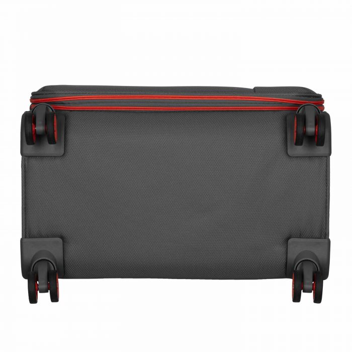 Набір валіз 2E, Trek, (L+M+S), TSA, 4 колеса, + 3 рюкзаки Cabin (2E-BPET-CABIN-GR), поліестр, сірий