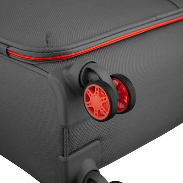 Набір валіз 2E, Trek, (L+M+S), TSA, 4 колеса, + 3 рюкзаки Cabin (2E-BPET-CABIN-GR), поліестр, сірий