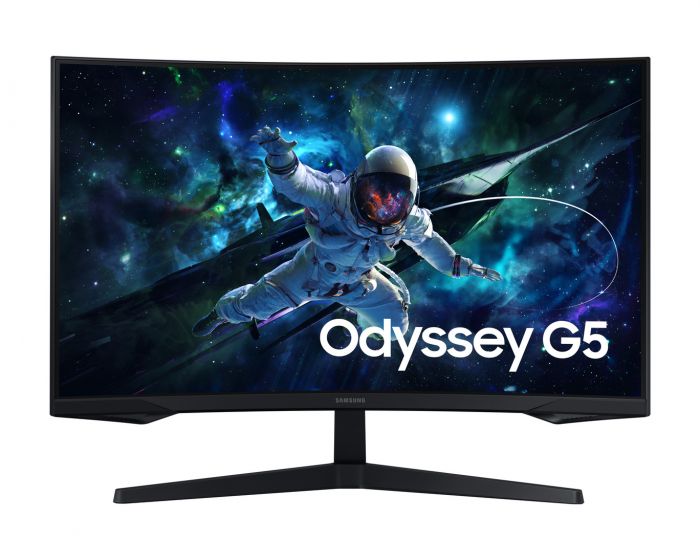 Монітор Samsung 31.5" Odyssey G55C 2xHDMI, DP, VA, 2560x1440, 165Hz, 1ms, CURVED