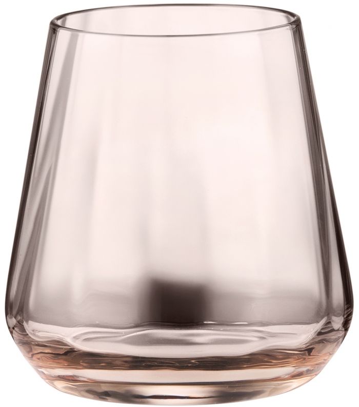 Набір склянок низьких ARDESTO Black Mars Altair 420мл, 2шт, скло, золотистий