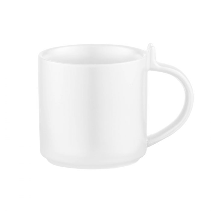 Набір чашка з блюдцем, 250мл, порцеляна, білий