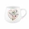 Чашка ARDESTO Love, 390мл, порцеляна, багатокольоровий