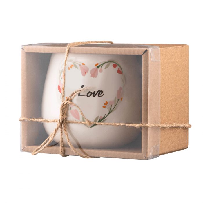 Чашка ARDESTO Love, 390мл, порцеляна, багатокольоровий