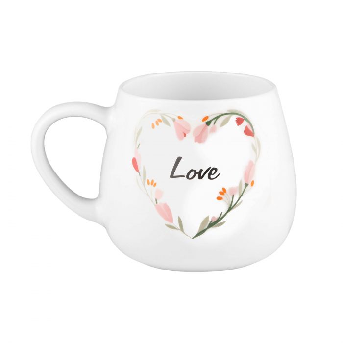 Чашка ARDESTO Love, 390мл, порцеляна, багатокольоровий
