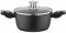 Каструля зі скляною кришкою ARDESTO Gemini Bari, 2.5л, алюміній, чорний