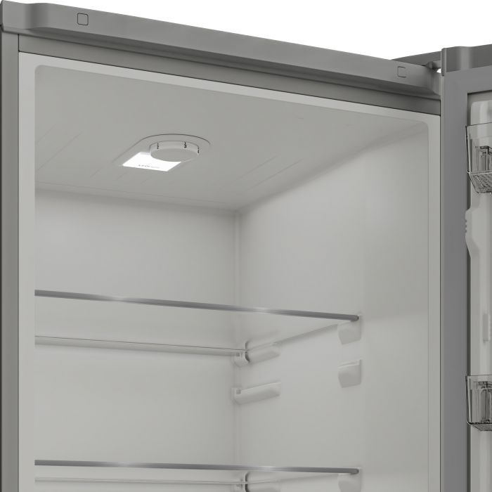 Холодильник Indesit з нижн. мороз., 202.5x60х67, холод.відд.-266л, мороз.відд.-120л, 2дв., А++, ST, сріблястий