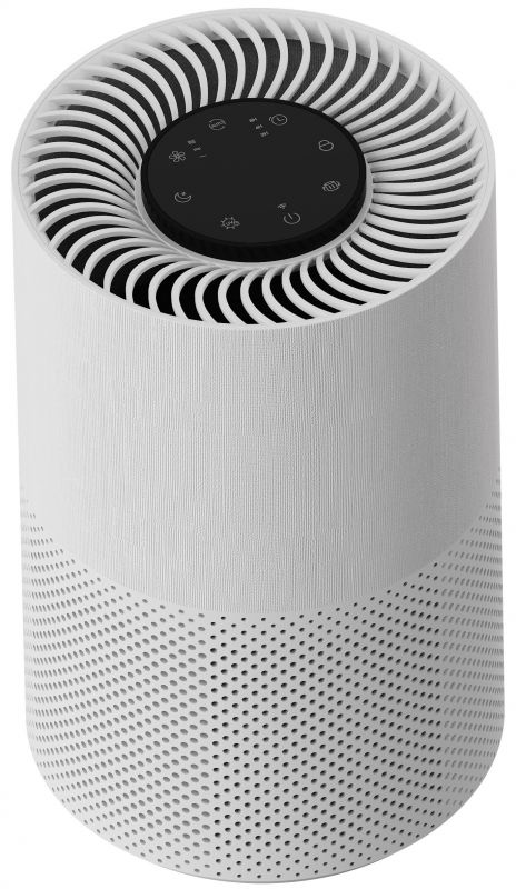 Очищувач повітря Cooper&Hunter CH-P26CW3IU-WF, 45м2, 255м3/год, дисплей, 3-шаровий фільтр, Wi-Fi, індикація якості повітря, іонізатор, таймер, білий