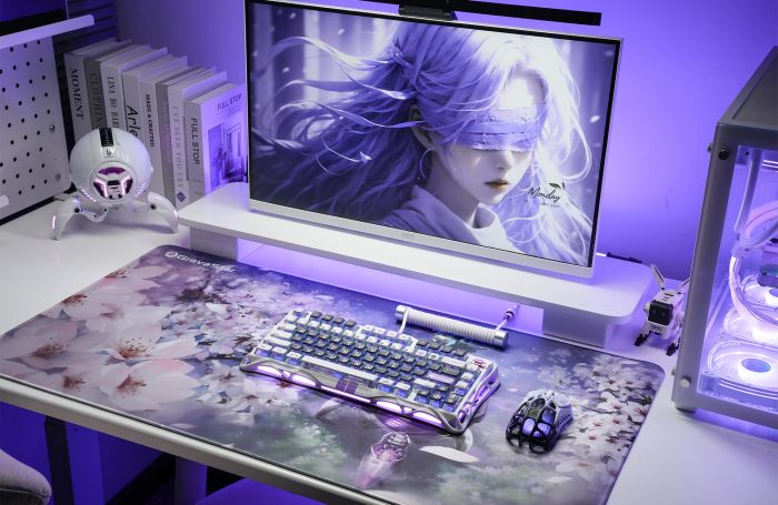 Ігрова поверхня GravaStar SAKURA, XL (900х450х3мм), рожевий