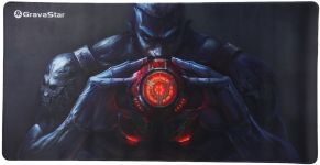 Ігрова поверхня GravaStar WARRIOR, XL (900х450х3мм), чорний