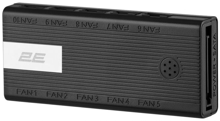 Контролер 2E GAMING CONTR-V ARGB 10 fans 4pin, SATA +5V 3pin, пульт