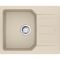 Мийка кухонна Franke City, фраграніт, прямокутник, з крилом, 620х500х190мм, чаша - 1, врізна, оборотна, UCG 611-62, бежевий