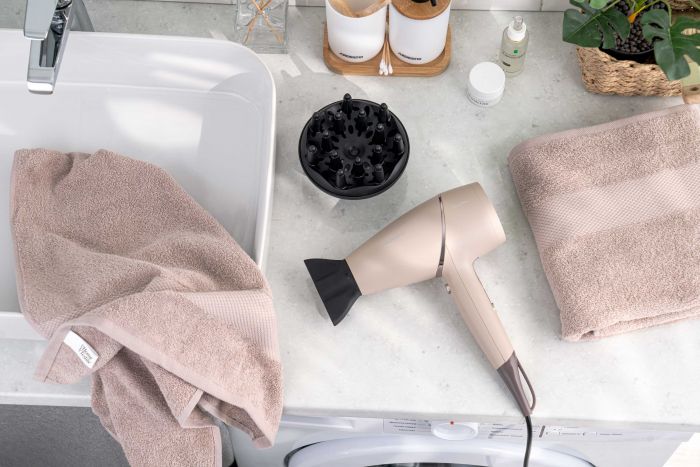 Фен ARDESTO Pearl Cream HD-Y701PERL, 1750-2100Вт, 3 швидкості, 3 темп.режими, бежевий