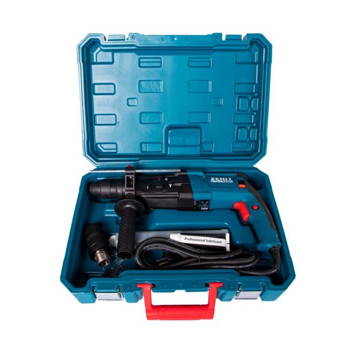 Перфоратор Зеніт ЗПП-1250 DFR Профі SDS-Plus+ШЗП 1250Вт 3.8Дж 3.2кг кейс
