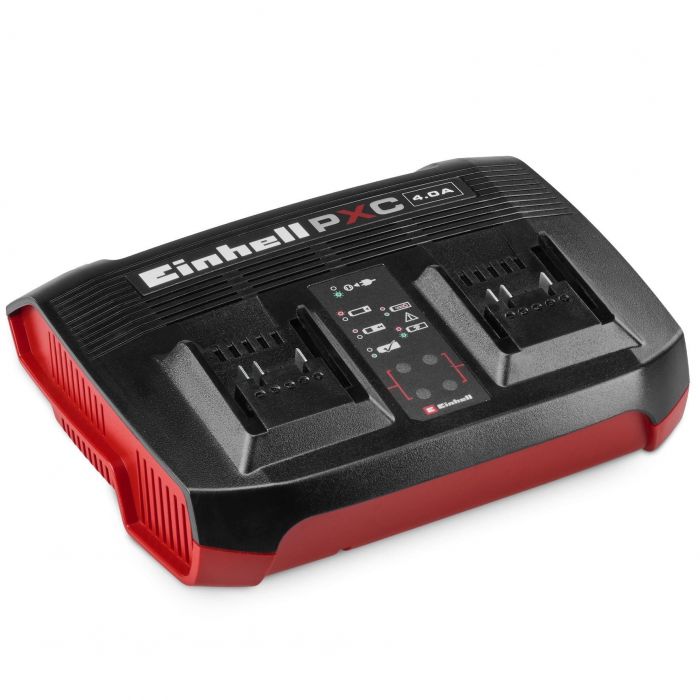Зарядний пристрій Einhell Power X-Twincharger 2x18В 4А 0.87кг