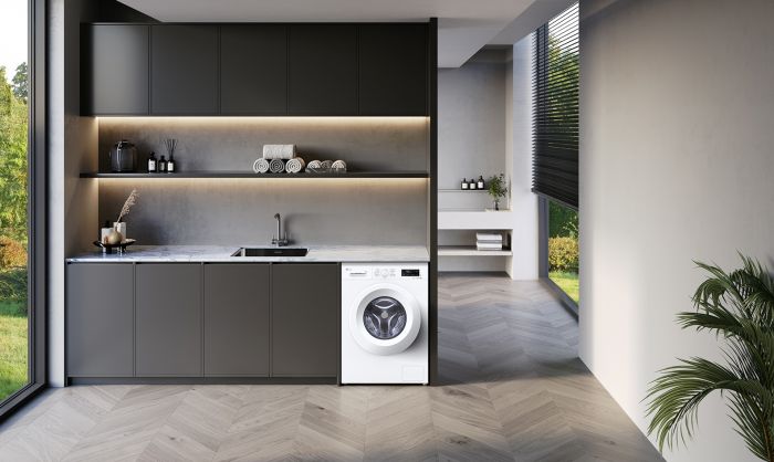 Пральна машина LG фронтальна, 6кг, 1200, В, 44см, дисплей, пара, інвертор, білий