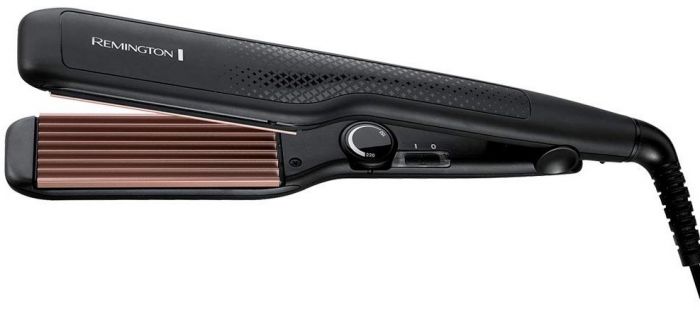 Плойка Remington Ceramic Crimp 220, гофре , 54Вт, 150-220С, кераміка, чорний
