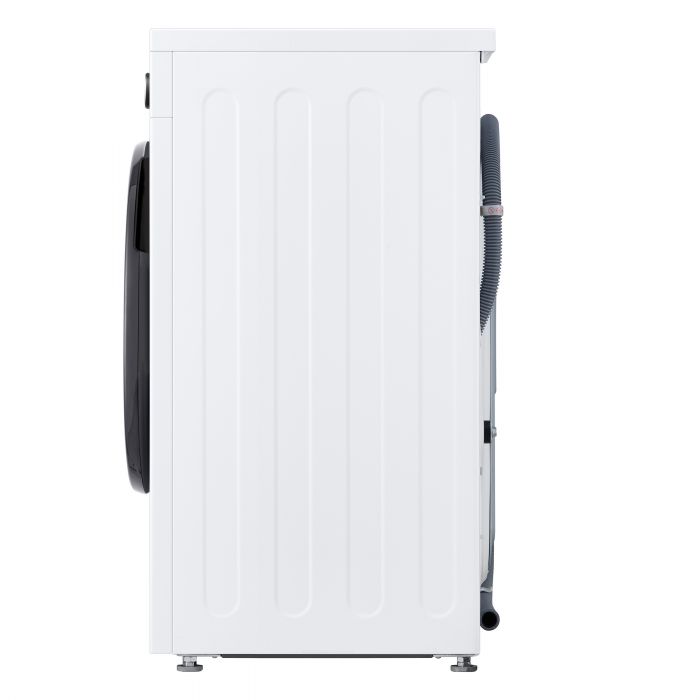 Пральна машина LG фронтальна, 7кг, 1200, A, 44см, дисплей, пара, інвертор, білий