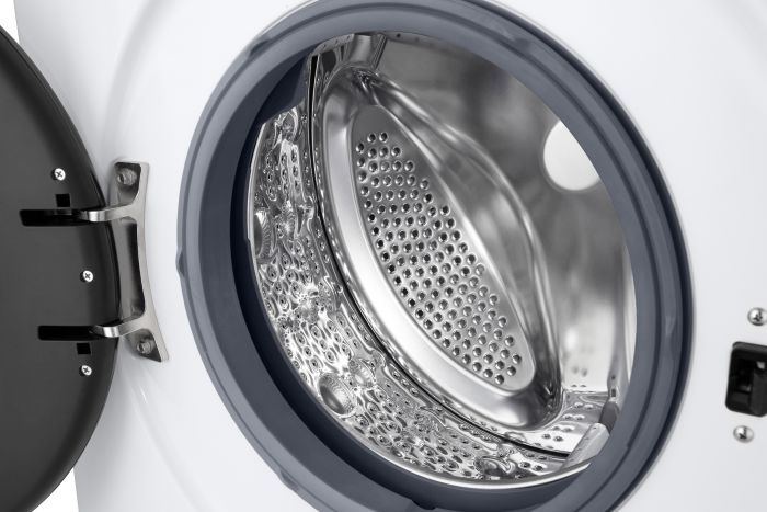 Пральна машина LG фронтальна, 7кг, 1200, A, 44см, дисплей, пара, інвертор, білий