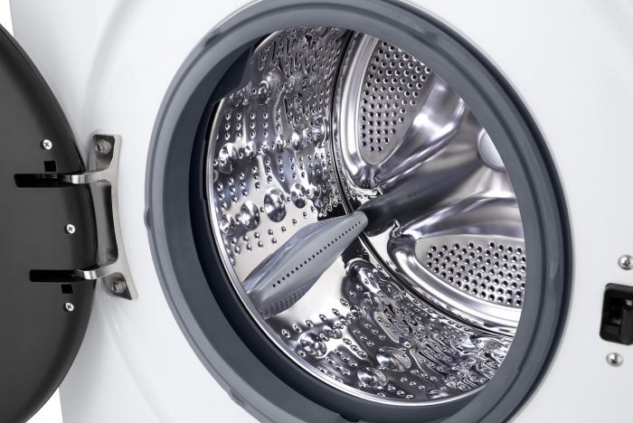 Пральна машина LG фронтальна, 9кг, 1400, A, 55см, дисплей, пара, інвертор, білий