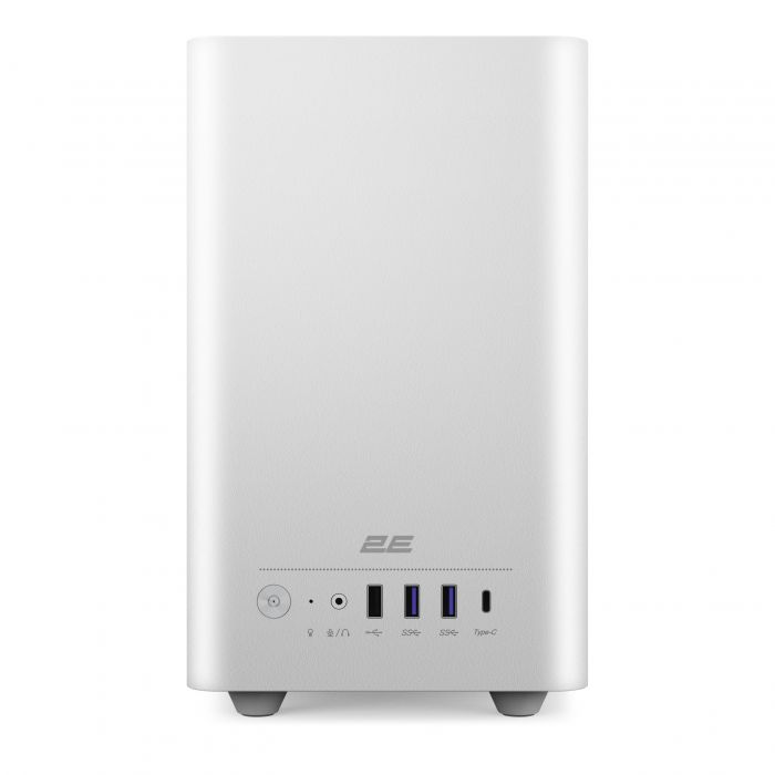 Корпус 2E Credo Metal V300W без БЖ, 2xUSB3.0, 1х USB 2.0, 1xUSB Type-C, 1x90мм, VGA 310мм, mATX, білий