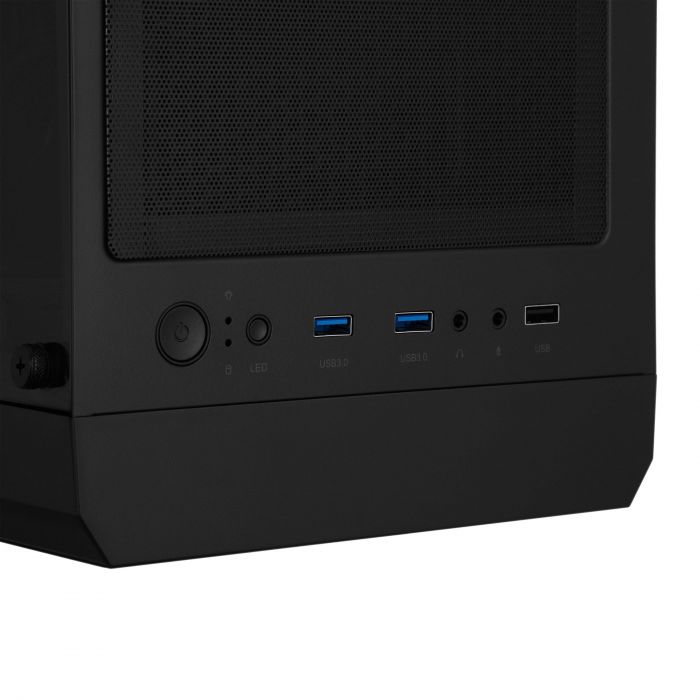 Корпус 2E GAMING Spero G2052 без БЖ 2xUSB3.0, 1xUSB2.0, 1x120мм ARGB, 2x120мм, VGA 345мм, LCS ready, TG Side Panel, ATX, чорний