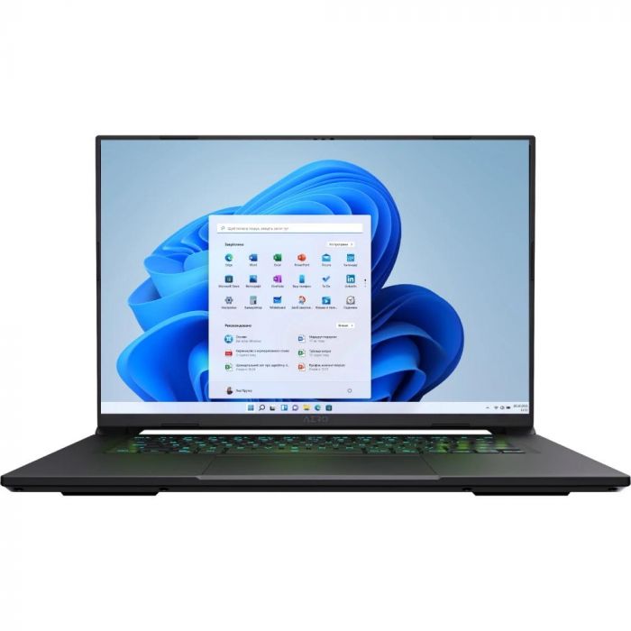 Ноутбук AERO X16 16.0 QHD+, AMD Al 7 350, 16GB, F1TB, NVD5060-8, W11, чорний