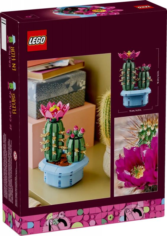 Конструктор LEGO Botanicals  Цвітіння кактуса