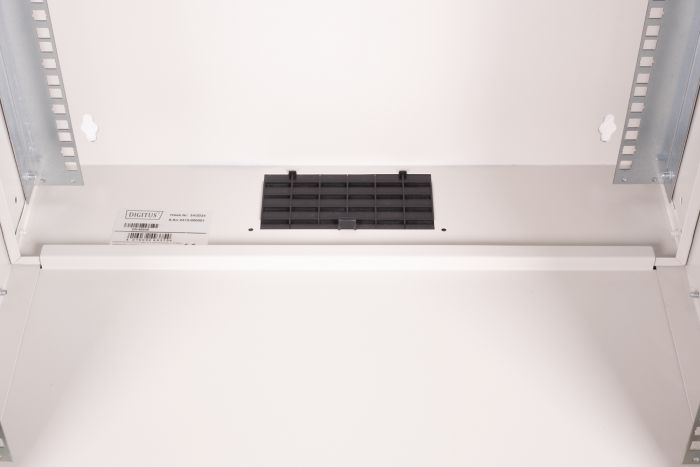 Шафа DIGITUS 19", 12U, SOHO PRO, перфоровані двері, 540x400 мм, 60кг максимально, сіра