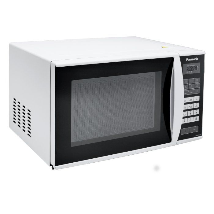 Мікрохвильова піч Panasonic, 23л, 800Вт, дисплей, білий