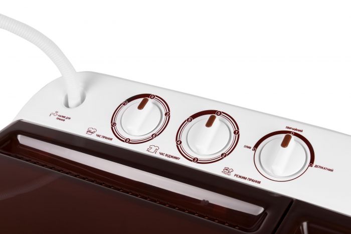 Пральна машина ARDESTO напівавтомат., 6.5кг, 1350, A, 41см, віджим, білий