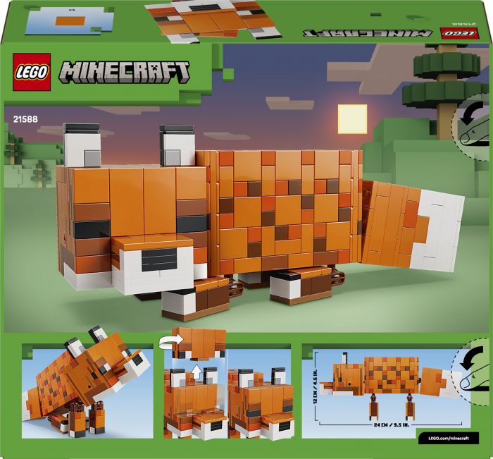 Конструктор LEGO Minecraft Лисиця