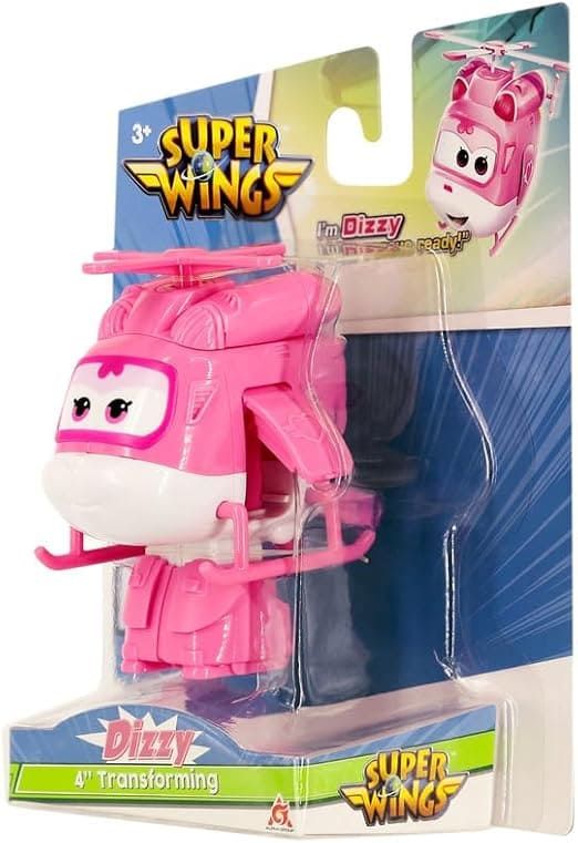 Ігрова фігурка-трансформер Super Wings Transforming Діззі (Dizzy), 10см