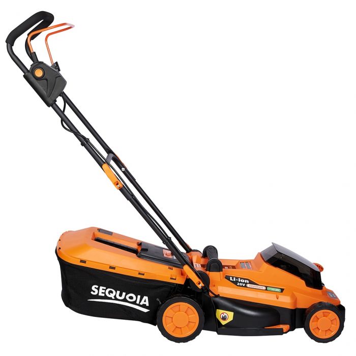 Газонокосарка акумуляторна SEQUOIA SBL2033B-EV 20В 1x4А·год 33см 30л 25-75мм ЗП 10.6кг