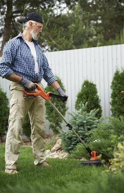 Тример садовий акумуляторний SEQUOIA SBT2030D 20В 30см 9000об/хв ліска 1.6мм 1.8кг без АКБ та ЗП