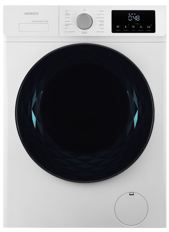 Прально-сушильна машина ARDESTO фронтальна, 8(5)кг, 1200, А/Е, 57.2см, дисплей, пара, інвертор, білий