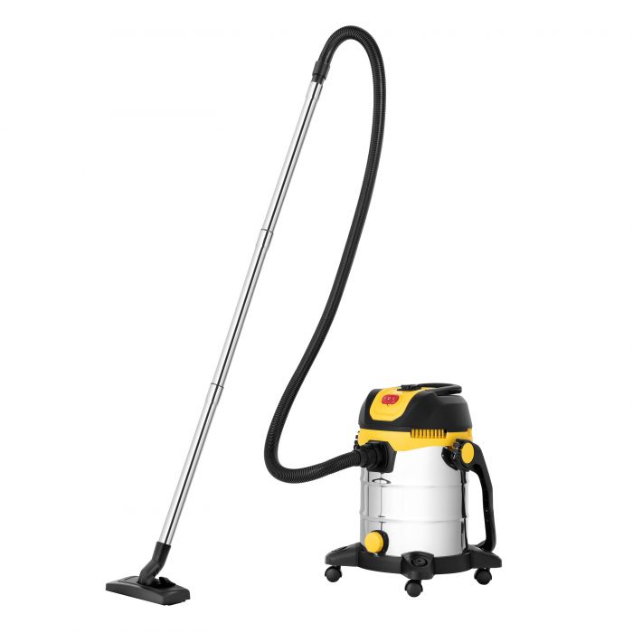 Пилосос професійний 2E PowerClean 20S 1200Вт 17кПа контейнер 20л розетка 220В/2000Вт вологе/сухе прибирання функція повітродувки IPX4 5.6кг