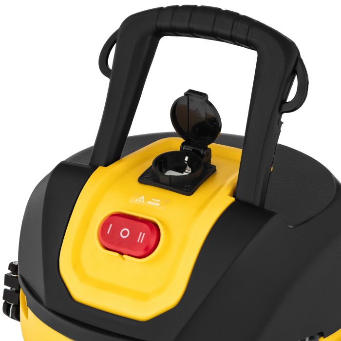 Пилосос професійний 2E PowerClean 20S 1200Вт 17кПа контейнер 20л розетка 220В/2000Вт вологе/сухе прибирання функція повітродувки IPX4 5.6кг