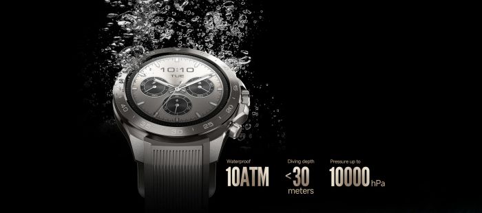 Смарт-годинник Mibro GS Explorer S 48мм, 1.32", 466x466, AMOLED, BT 5.3, Dual-band GPS, 10 ATM, титан-силікон